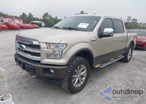 2017 Ford F-150 Lariat из США, поврежденный, VIN 1FTEW1EG0HKD41320